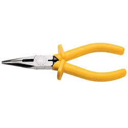 Alicate de bico meia cana tramontina 6 aco carbono isolado