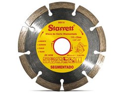 Disco diamantado starrett segmentado c/3