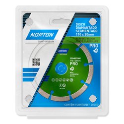Disco diamantado norton pro segmentado