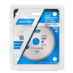 Disco diamantado norton pro continuo