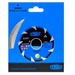 Disco diamantado tyrolit basic liso