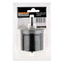Serra copo aco carbono starfer 2 pol. kit 7 pecas 26 a 63mm