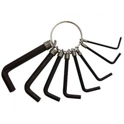 Chave allen fertak kit com 8 pecas 1,5 a 8mm - 2407