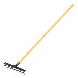 Ancinho de aco com cabo minasul 14 dentes