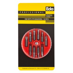Bits para furadeira eda 10 pecas
