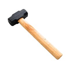 Marreta de aco tenace com cabo 1kg