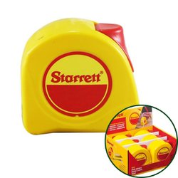 Trena curta fita de aco starrett 05m x 19mm me dts
