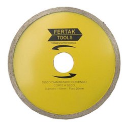 Disco diamantado fertak continuo