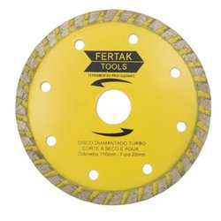 Disco diamantado fertak turbo