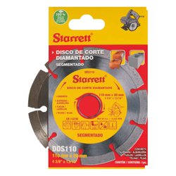 Disco diamantado starrett segmentado