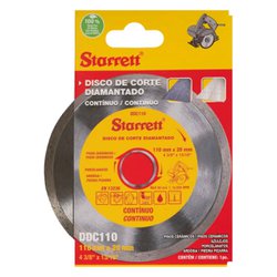 Disco diamantado starrett continuo