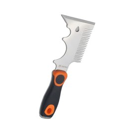 Espatula cabo plastico tigre pro 7 em 1 aco inox - 233000