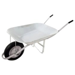 Carrinho de mao esfera 60l cinza com pneu e camara