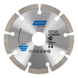 Disco diamantado norton standard segmentado 110 x 20mm