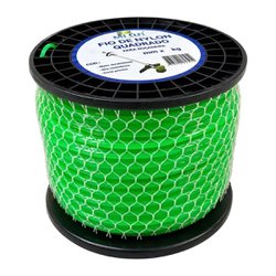 Fio de nylon para rocadeira melfi quadrado 2.7mm x 1kg (aprox.138m)