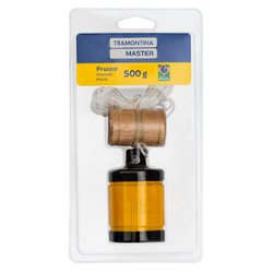 Prumo de parede tramontina plastico 500g