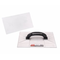 Desempenadeira para textura max 17 x 30cm plastica