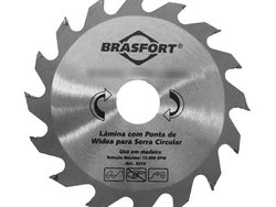 Serra dentada com videa brasfort 110mm - 16 dentes