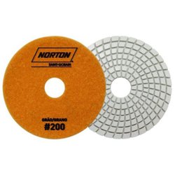 Disco diamantado norton brilho dagua grao 200