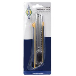 Estilete multiuso brasfort reforcado 18mm