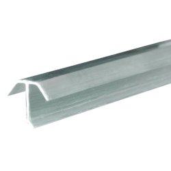 Canto de aluminio piso sextavado 3m