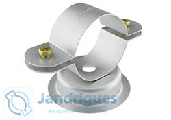 Abracadeira tipo copo aco zincada jandri 3/4