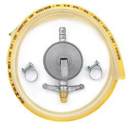 Regulador para gas vinigas com mangueira 125cm