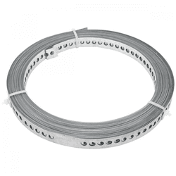 Fita de aco perfurada ancora 17mm x 10m