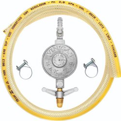Regulador para gas vinigas com mangueira 80cm