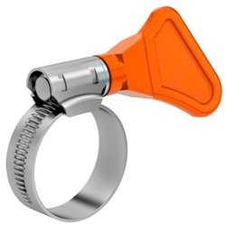 Abracadeira aco inox bestfer com presilha 9mm 16x25 - 1