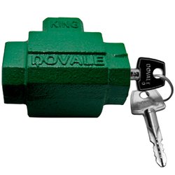 Fechadura de chao para porta de aco dovale king tetra