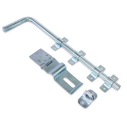 Fecho redondo para portao loth 40cm com porta cadeado