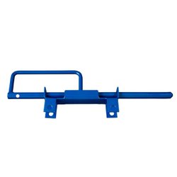 Fecho redondo para porteira sao romao 40cm com porta cadeado