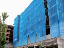 Tela para fachada tec.roma azul 3,00m