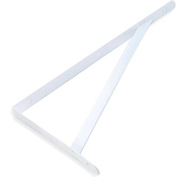 Cantoneira com mao francesa loth branca - leve 25cm