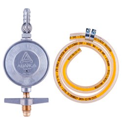 Regulador para gas alianca com mangueira 120cm - 504/01 medio