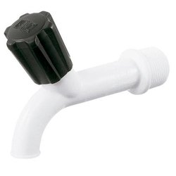 Torneira tanque herc plastico branca 10cm 1/2 - 111