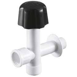 Registro para maquina de lavar herc 240 de pvc
