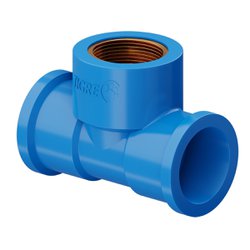 Tee soldavel tigre azul 25x1/2