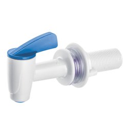 Torneira para filtro herc branca com azul - 2701