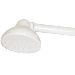 Chuveiro plastico reboucas branco sem registro 7