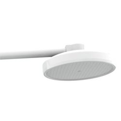 Chuveiro plastico valeplast branco sem registro 9/225mm