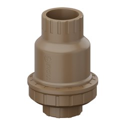 Valvula para poco tigre vertical soldavel 25mm