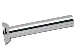 Tubo para sanitario leao simples aluminio 25cm