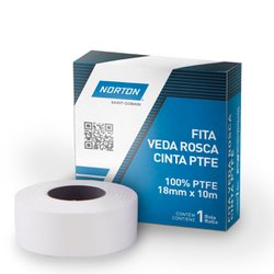 Fita veda rosca norton pro 18mm x 10m