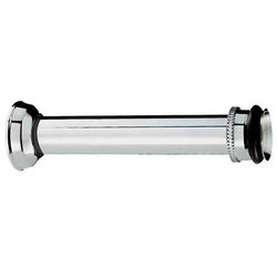 Tubo para sanitario dacunha ajustavel cromado 20cm