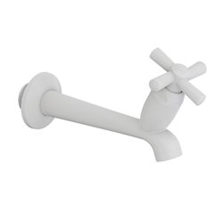 Torneira de parede cross fixa tigre para lavatorio 15cm 459