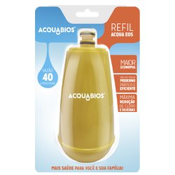 Refil para filtro acquabios acqua e05 amarelo