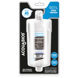 Refil para filtro acquabios acqua premium