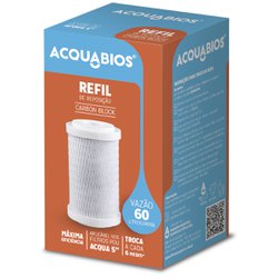 Refil para filtro acquabios acqua 5